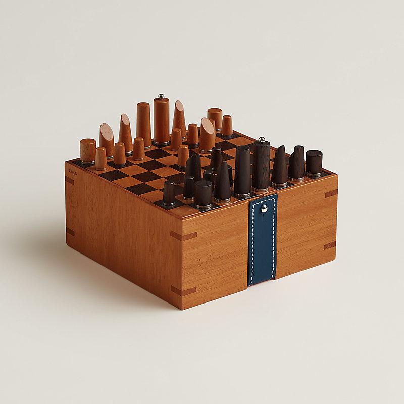 HERMES - HERMES エルメス チェス サマルカンドミニ Samarcande mini chess set | Hermès Norway